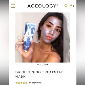 Aceology brightening treatment mask
